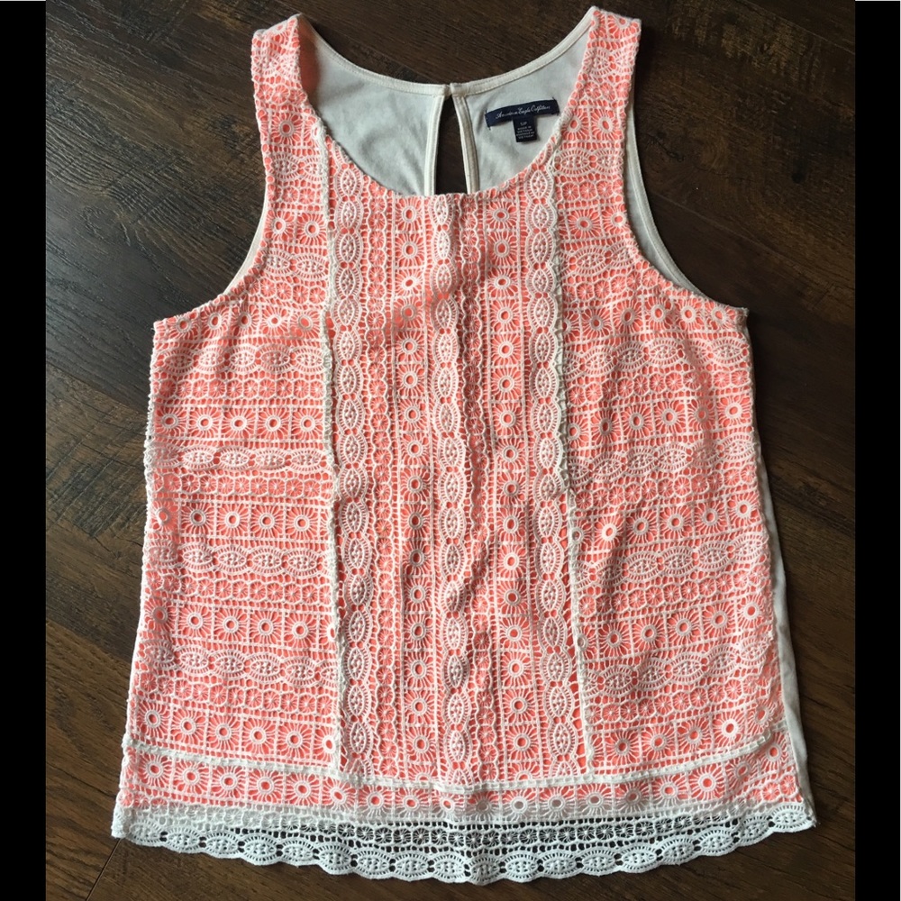 American Eagle Lace Tank